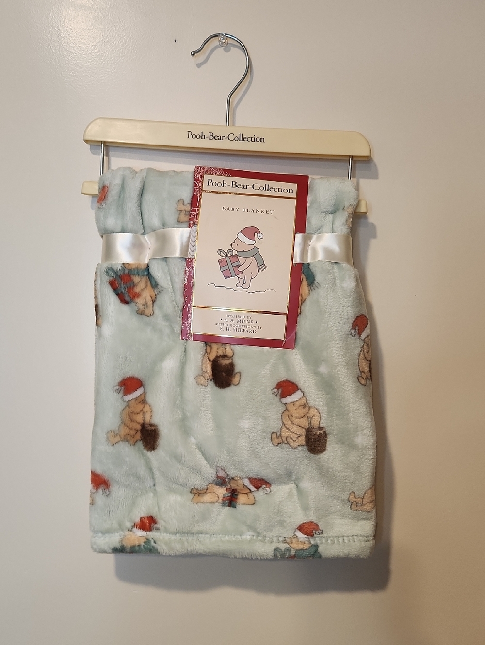 Pooh Bear Plush Blanket